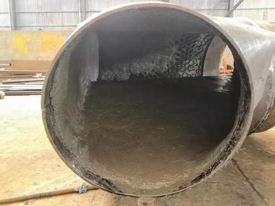 旋转窑250℃废气尾气管管道防腐