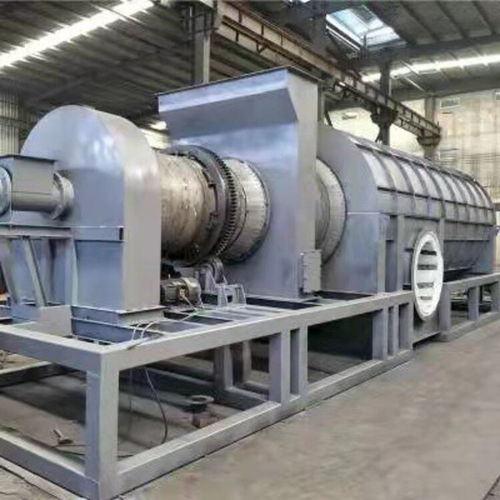 内蒙古原木炭化炉 炭化时间短、效率高、烟气管道设计先进