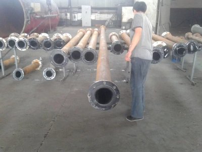 电厂烟气脱硫衬胶管道技术分析_科技_网